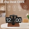 Gugxiom Digital Flip Clock, Flip Desk Clock, Retro Flip Down
