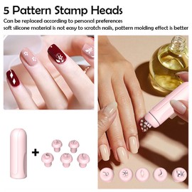Virellay DIY Nail Art Stamp Pen Nail Art