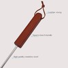 PEPKICN 18 Inches Food Flipper - Stainless Steel BBQ Meat