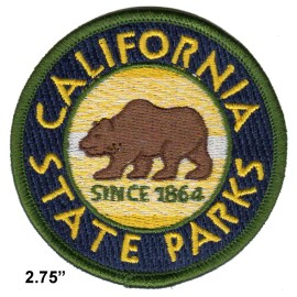 California State Parks - 2.75" Uniform Hat Patch