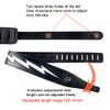 YUEKO Cool Lightning Pattern Flame Guitar Strap for Electric Guitar