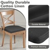 idee-home Chair Cushions for Dining Chairs, Kitchen Chair Pads Set