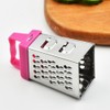 Ciieeo 6pcs Mini Cheese Grater, Stainless Steel Small Box Graters