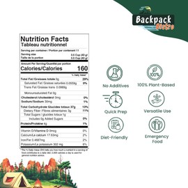 Backpack Bistro Dehydrated Diced Potatoes 16 oz (454 g) | Emergency Food, Daily & Backpacking Meals | Dehydrated Vegetables for Mashed Potatoes, Hash Browns, Soup, Pancakes | Vegan, Non-Bioengineered | By Pride Of India