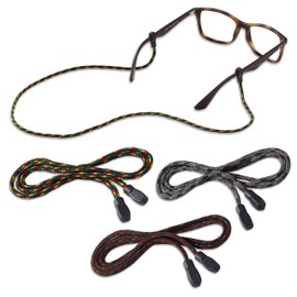 Peeper Keepers Eyeglass Supercord Retainer, Assortment(4), 3 Pack Mix