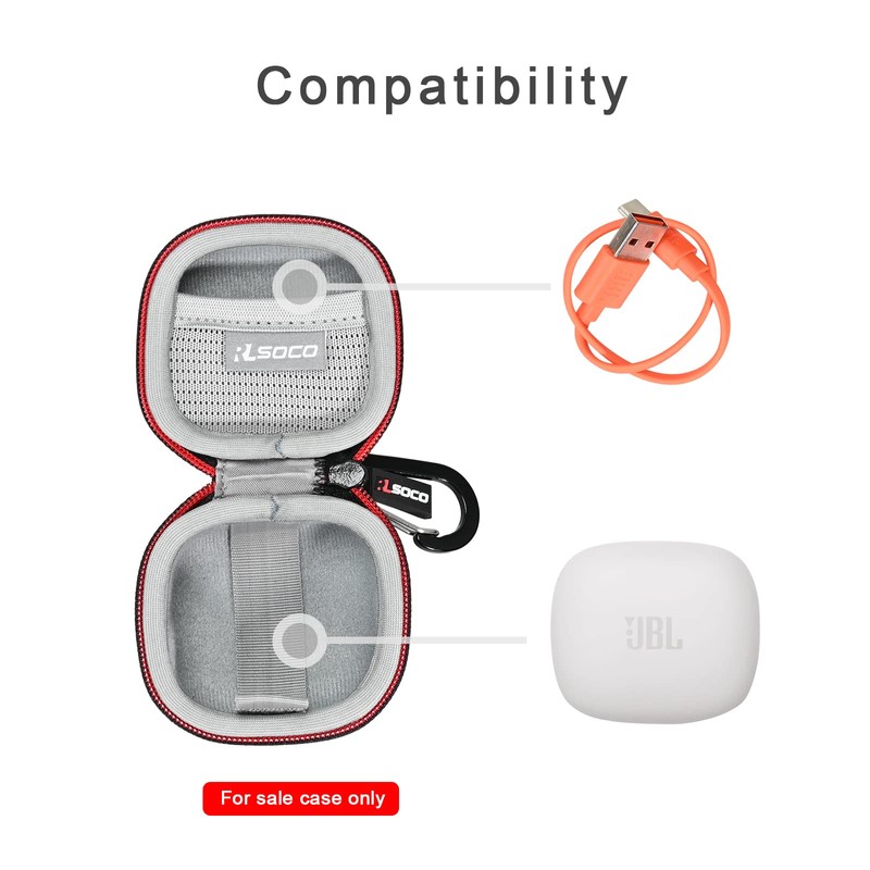 RLSOCO Case for JBL Live Pro TWS 2/Vibe Flex/Wave Flex