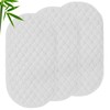 3pcs Nappy Changing Mat Cotton Breathable Waterproof Changing Mat Liner