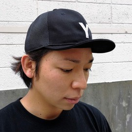 Basic Quench YAH MC Short Brim Umpire Cap, Hat, Logo, Short Brim Ball, Women's, Men's, Size Adjustable, One Size Fits Most, Black