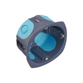 Debflex Stopair 718382 Recessed Conduit Box Drywall D67/P40 Grey/Blue