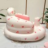 Baby Inflatable Seat with Air Pump Infant Back Support Sofa