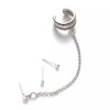 Patry Aretes Juego De 3 Piezas Bohemio Cadena Joyería Clip