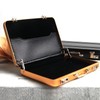 Opexicos 2Pcs Lock Box Modeling Suitcase Aluminum Metal Business Card