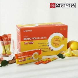 Ilyang Daily Vitamin C1000 Gold Plus 200 packets - Lemon Flavor / 일양 데일리 비타민C1000 골드 플러스 200포-레몬맛