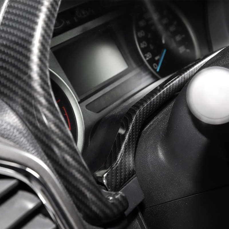 Voodonala Carbon Fiber Grain Dashboard Trim for 2015-2020 Ford F150