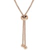 Hoops & Loops - Pulsera Ajustable de Plata de Ley