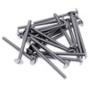 M3 (3mm x 12mm) Slot Mushroom Machine Screw (Bolt) -