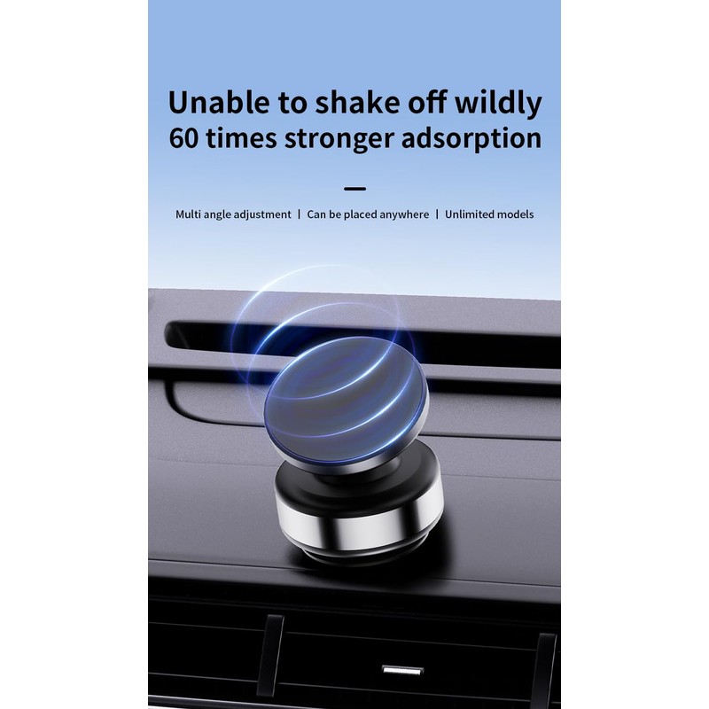 Suction Cup Magnetic Phone Holder 360 Degrees