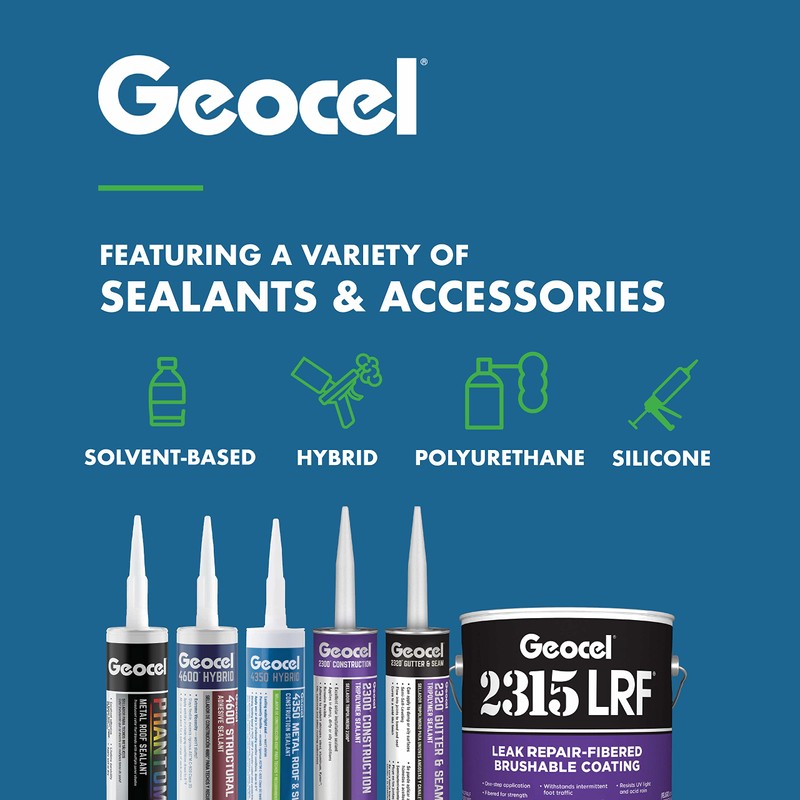 Geocel 28101V Pro Flex White RV Flexible Sealant (GC28103)
