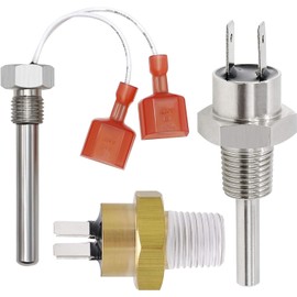 Romalon 42002-0024S Stack Flue Sensor 42001-0063S High Limit Switch 42001-0053S Heater Thermistor Replacement Fit for Pentair Pool and Spa Electrical System Heaters