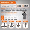 2pcs Rodilleras Elásticas Deportivas Compresion Para Gym