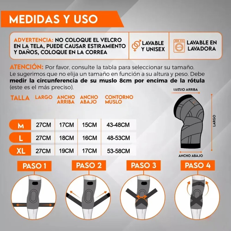 2pcs Rodilleras Elásticas Deportivas Compresion Para Gym