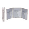 3.5 x 5-inch Silver Thin Edge TRIPLE PORTRAIT Photo Frames