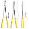 MOUYAT 3 PCS 16 Inch Extra Long Needle Nose Pliers