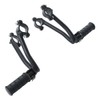 TCMT Rear Passenger Footpegs FootPedal Mounts Fit For Kawasaki Vulcan