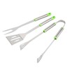 LABRIMP 1set Professional Grill Fork BBQ Tool Kit for Outdoor