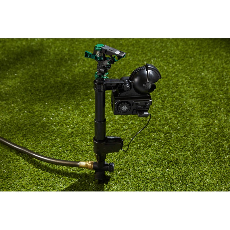 Enforcer Motion-Activated Sprinkler Black
