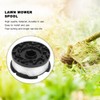 6Pcs Lawn Mower Spool with Cover Replacement Accessories Parts Fit