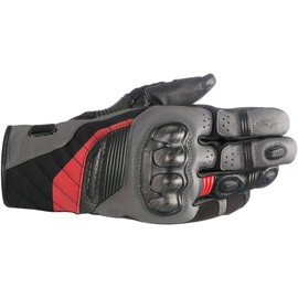 Alpinestars Men's Gloves (Black/Grey/Red, Large), 1 Pack