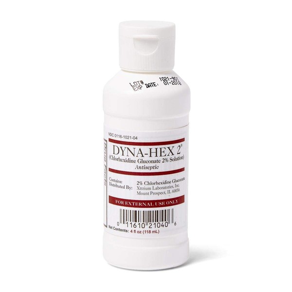 Dyna-Hex 2% CHG Scrub Bottle by Dynahex (4oz)