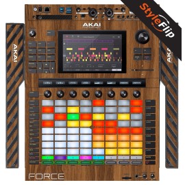 StyleFlip Skins Akai Force Skin | Wood 2 | Protective Decal | StyleFlip Skins