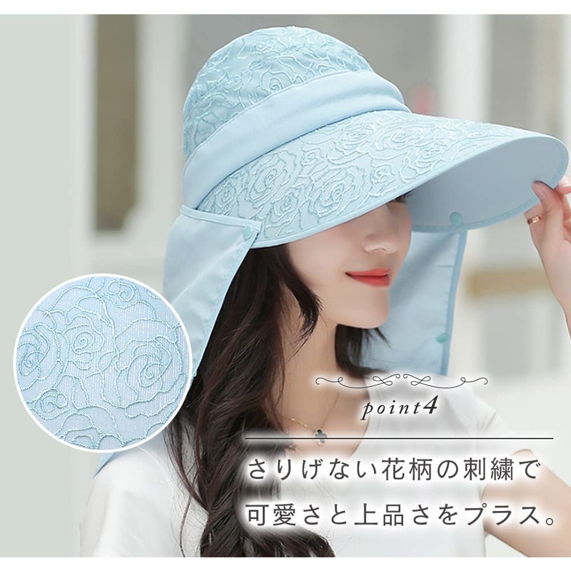 Mitas TN-ANHT Women's Sun Hat, navy