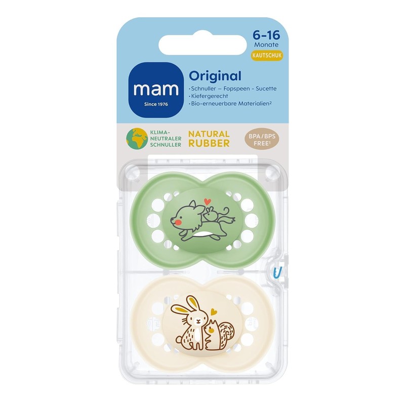 MAM Original Latex Dummy, Set of 2, Dummies Made from
