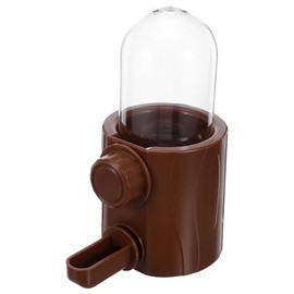 DOITOOL Dispensador de Agua automático para Loros y jaulas de pájaros - Botella pequeña de 250 ml, Bebedero de plástico a Prueba de Fugas para pájaros pequeños, periquitos, cacatúas