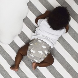 Bambino Mio, miosolo classic all-in-one reusable nappy, cloud nine