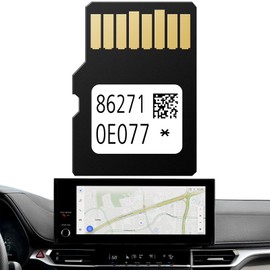 2025 Navigation SD Card Update Map Accessories Micro SD Card 86271-0E077 Compatible with Toyota 4Runner, Camry, Highlander, RAV4, Tacoma, Tundra, Sienna | USA & Canada Coverage