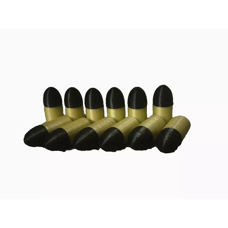 Tiger Joe Tank Shell Replica Rounds Bullet Set Of 12