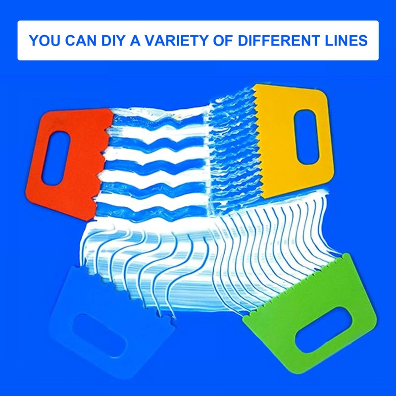 Plastic Paint Scraper,Plastic Putty Knife Putty Plastic Spreader Spackle Tool