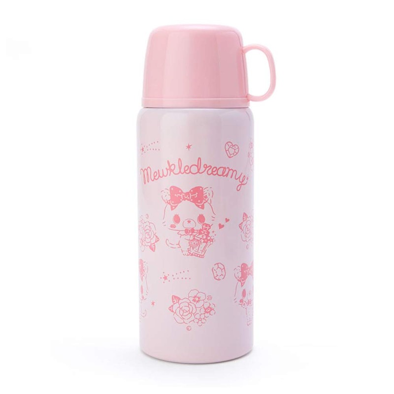 SANRIO Mewkledreamy 2-Way Stainless Steel Bottle, 21 fl oz (620