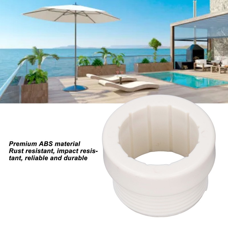 4PCS Pool Umbrella Stabilizer Adapter ABS Pool Umbrella Threaded Adapter