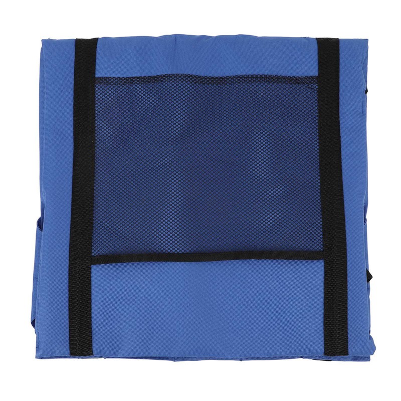 Foldable Seat Cushion Backrest Beach Chair Mat Single Person Portable