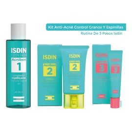  Kit Antiacné ISDIN: Control de Granos y Espinillas para Jóvenes 🧴 adolescentes
