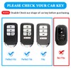 MILD EAST for Honda Key Fob Cover with Keychain, Car