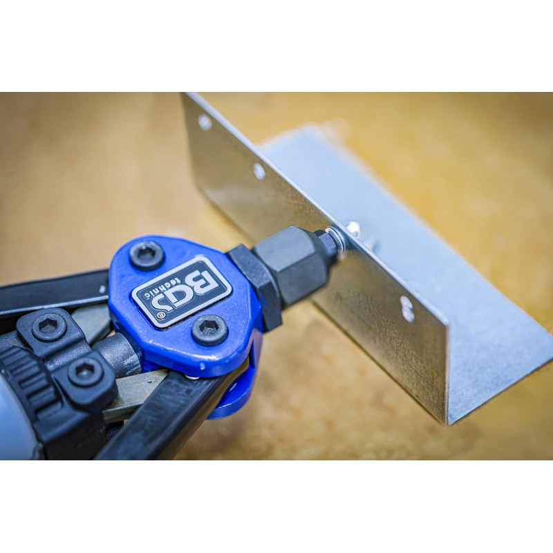 BGS Long Sleeved Riveter with Collection Bottle Reinforced Design 409