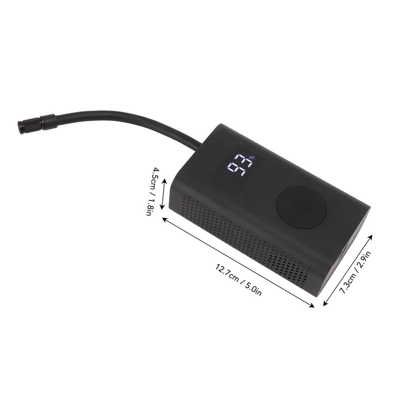 Tire Inflator Electric Cordless Tire Inflatable Pump Digital Display Bike