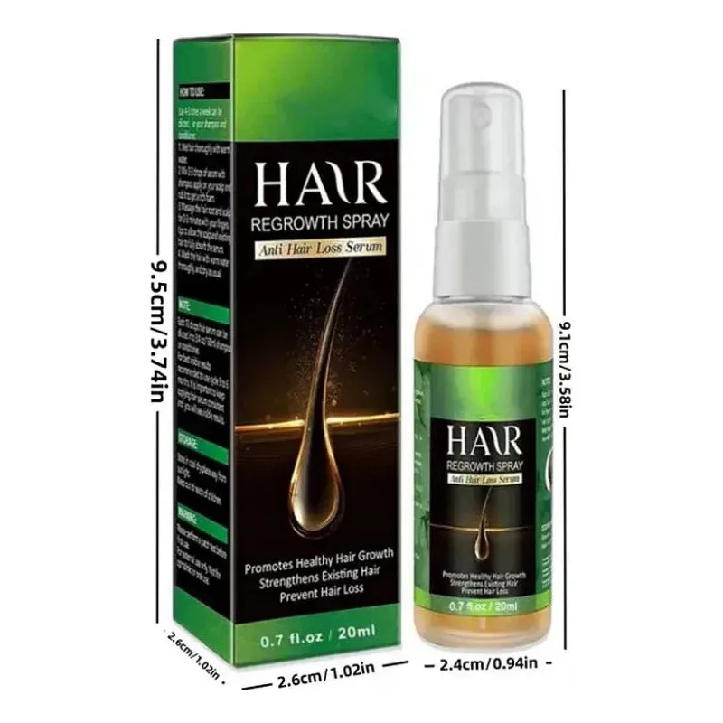 El Sérum Para El Crecimiento Del Cabello Promueve El Crecimi