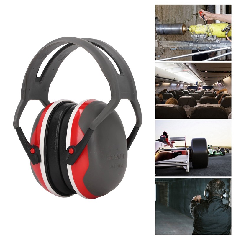 Noise Reduction Earmuffs Lightweight Comfortable Adjustable Reliable Infant Earmuffs for